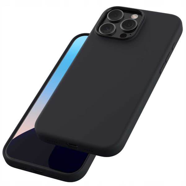 Spacecase Case Cover Till Iphone 16 Pro Max Black För Magsafe