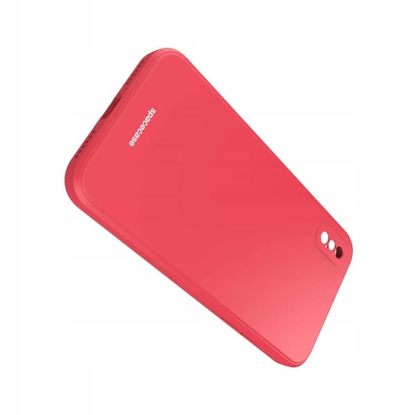 Spacecase Silikonfodral För Iphone X Xs Rött Skyddskydd