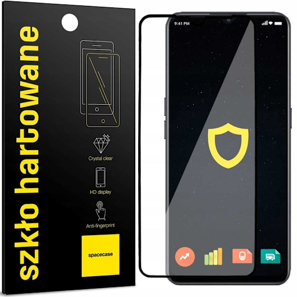 Spacecase 5D Härdat Glas För Oppo A91 Reno 3 Skärmskydd