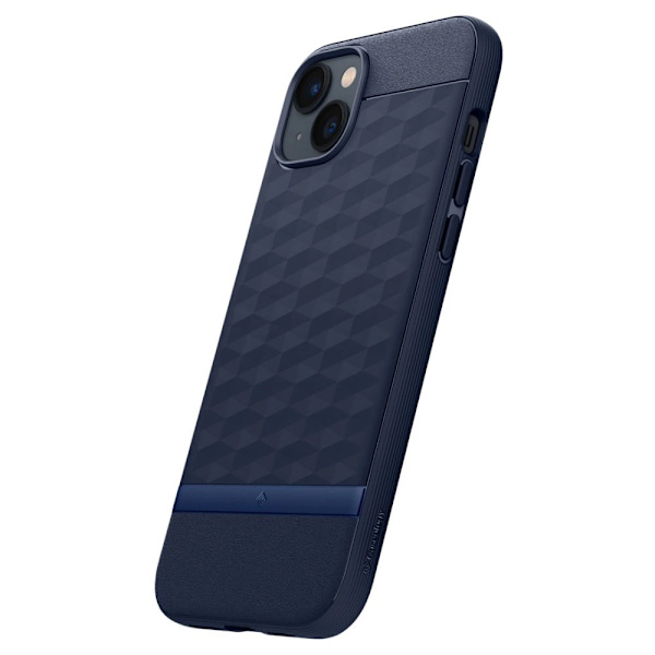 CASEOLOGY PARALLAX MAG ETUI MED MAGSAFE TIL IPHONE 14 PLUS - MARINEBLÅ