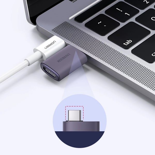 Ugreen US320 USB-C HDMI Adapter - Grå