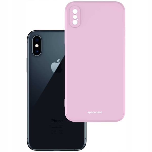 Spacecase Silikonfodral För Iphone X Xs Lilac Skyddstelefon