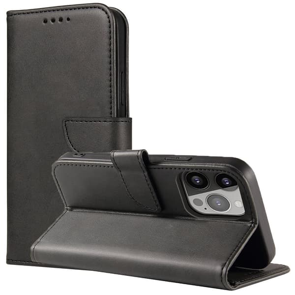 MAGNET CASE CASE HOUS COVER BAG CASE TIL XIAOMI 14 BLACK
