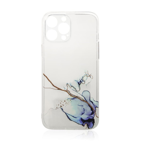 Marble Case-deksel til Xiaomi Redmi Note 11, gel-skall, marmorblå