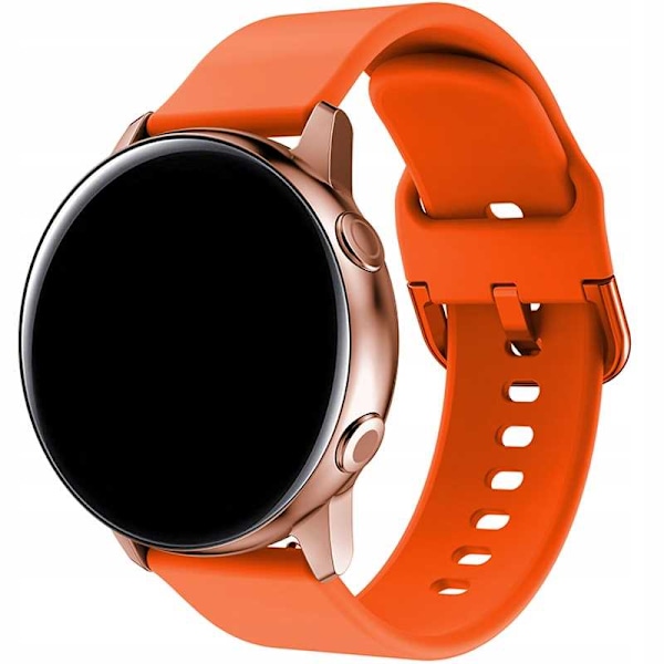 Spacecase Klorrem 20Mm Orange För Apple Watch 2 3 4 5 6 7 Se