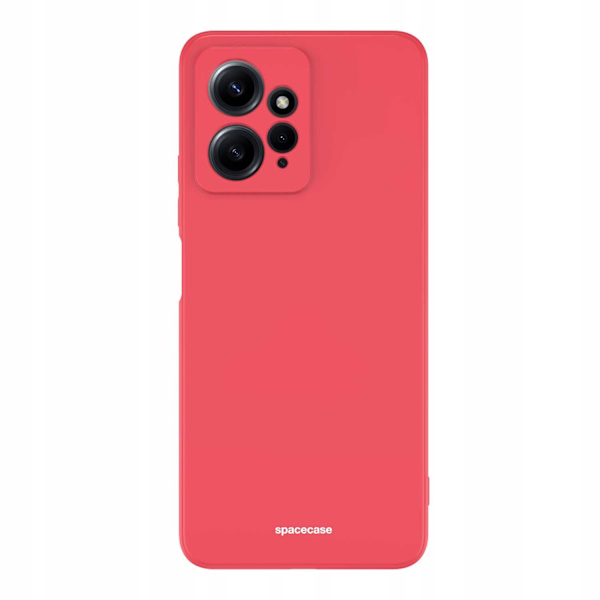 Spacecase Silikonfodral För Xiaomi Redmi Note 12 4G Red