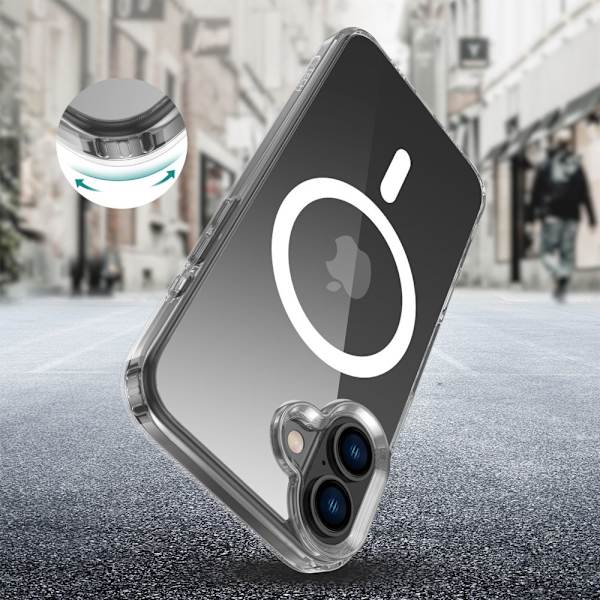 TECH-PROTECT FLEXAIR HYBRID MAGSAFE IPHONE 16 PLUS CLEAR