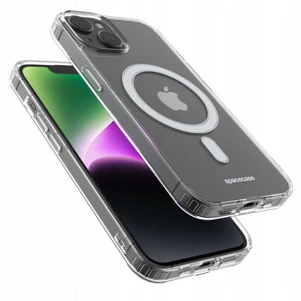 Spacecase Case Clear Cover För Iphone 14 Plus För Magsafe