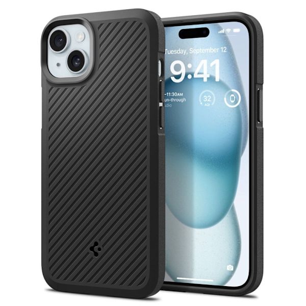 SPIGEN CORE ARMOR IPHONE 15 PLUS MATT SVART
