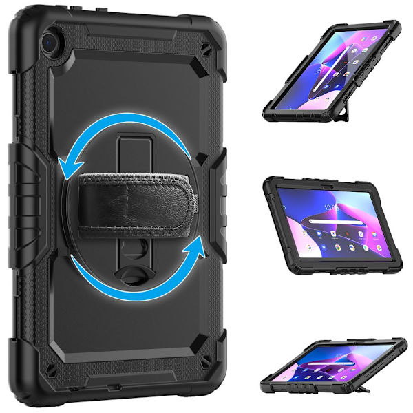 TECH-PROTECT SOLID360 LENOVO TAB M10 10.1 3. GEN TB-328 SVART