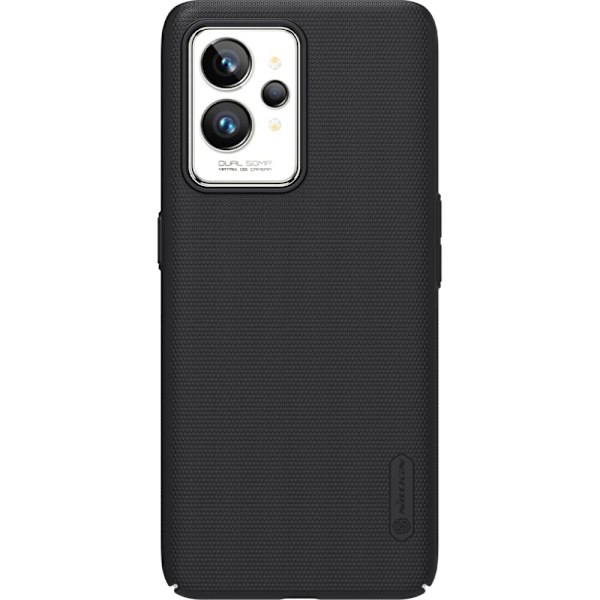 Nillkin Super Frosted Shield forsterket deksel + stativ for Realme GT2 Pro svart