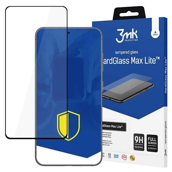 9H 3MK HARDGLASS MAX LITE GLAS TIL SAMSUNG GALAXY A15 5G