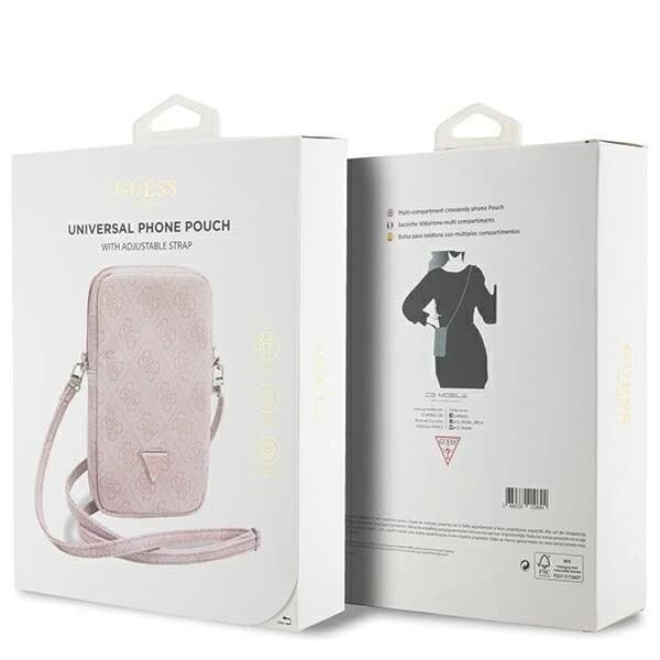 Guess Zip 4G Triangle bag - rosa