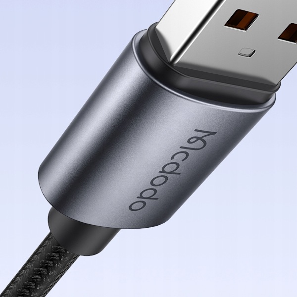 MCDODO USB-C SNABBLADDNINGSKABEL FÖR SAMSUNG XIAOMI TYP C 6A 100W 1M LED