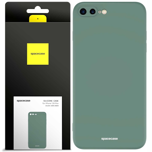 Spacecase Silikonecase För Iphone 7 8 Plus Case Green