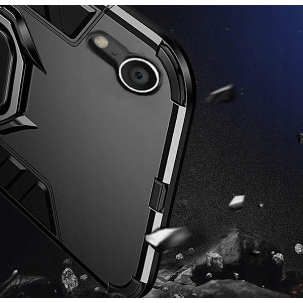 Spacecase Case Cover Till Iphone Xr Sc X-Ring Svart