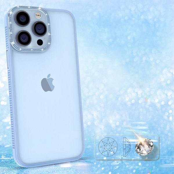 KINGXBAR CASE CASE COVER COVER TIL IPHONE 13 PRO MAX BLÅ