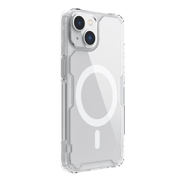 NILLKIN CASE MED MAGSAFE TIL IPHONE 14+ TRANSPARENT