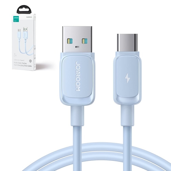 USB - USB C 3A kabel 1,2 m Joyroom S-AC027A14 - blå