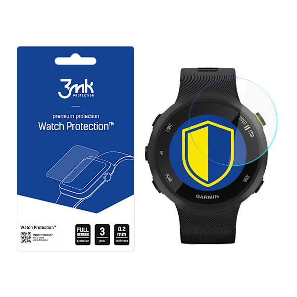 GARMIN FORERUNNER 45 - 3MK WATCH PROTECTION V. FLEXIBLEGLASS LITE