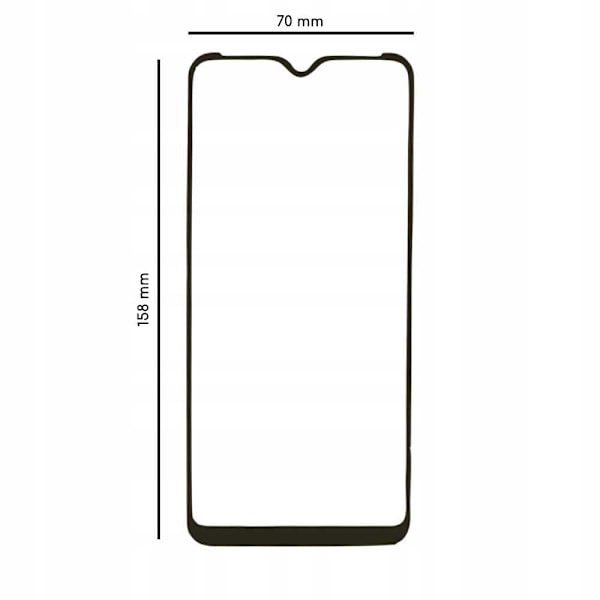 Spacecase Härdat Glas 5D För Samsung Galaxy A04S A13 4G 5G