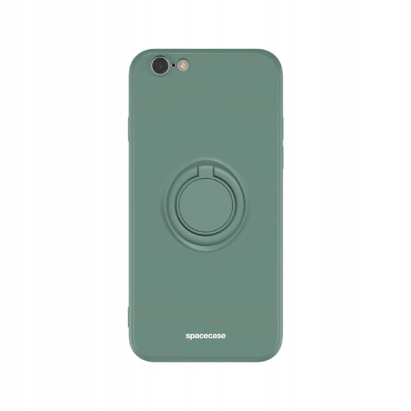 Spacecase Silikon Ring-Fodral För Iphone 6 6S-Fodral Grönt Skydd