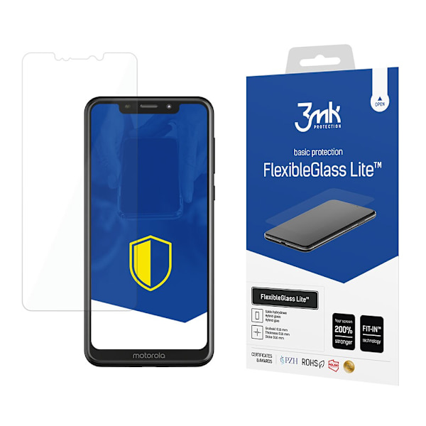 Motorola One - 3mk FlexibleGlass Lite