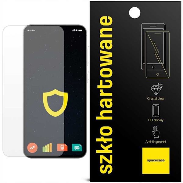 Spacecase Härdat Glas 2.5D För Samsung Galaxy S24 Fe Skärmskydd