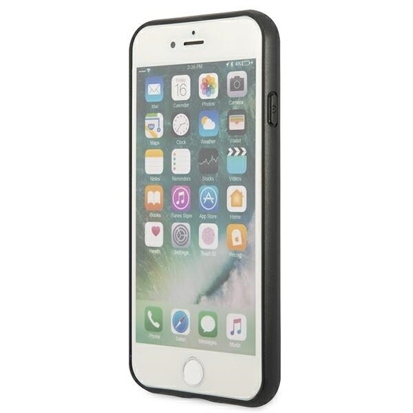 Guess GUHCI8G4GFBR iPhone SE 2022 / 2020 / 7 / 8 brunt/brunt hårt fodral 4G Metal Gold Logo