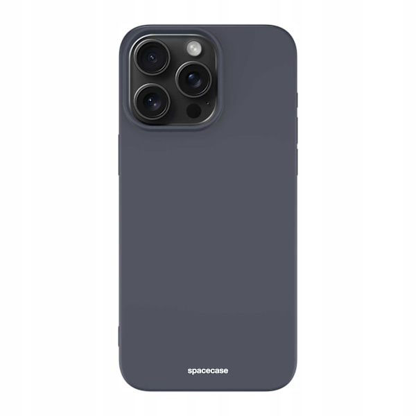 Spacecase Silikonfodral För Iphone 15 Pro Max Svart