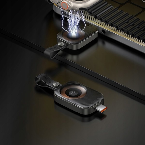 MCDODO USB-C INDUKTIV KLOCKLADDARE FOR APPLE WATCH 8 9 SE ULTRA STRAP