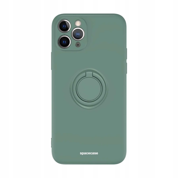 Spacecase Fodral Silikonskydd För Iphone 11 Pro Max Mörkgrön