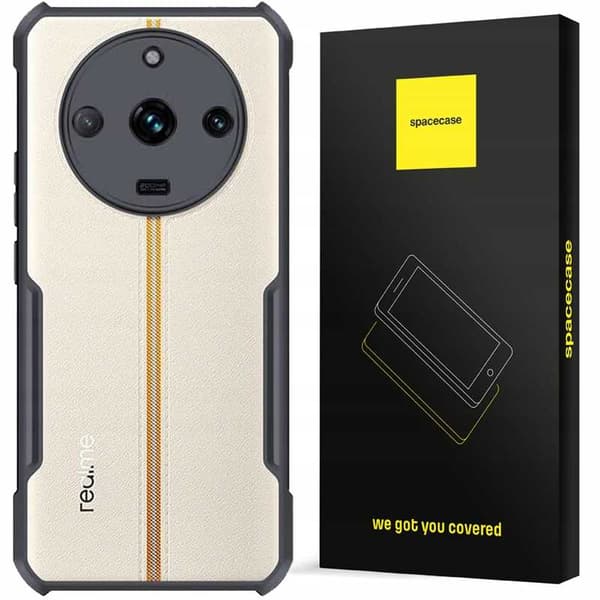 Spacecase Case Cover Till Realme 11 Pro Pro+ Black