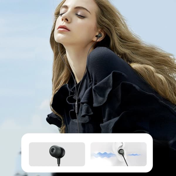 Joyroom JR-EC06 USB-C øretelefoner - grå