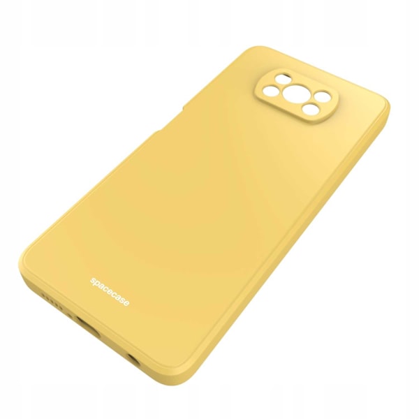 Spacecase Silikonfodral För Poco X3 Pro Nfc Gul Skydd