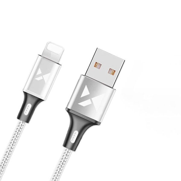 Wozinsky USB - Lightning-kabel 2,4A 2m vit (WUC-L2W)