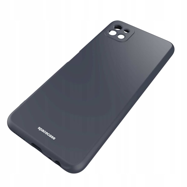 Spacecase Silikonfodral För Samsung Galaxy A22 5G Svart
