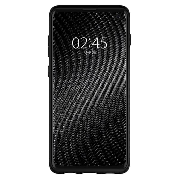 SPIGEN RUGGED ARMOR GALAXY S10 MATT SVART