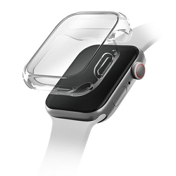 UNIQ Garde Apple Watch Series 7/8 41mm veske. gjennomsiktig/klar
