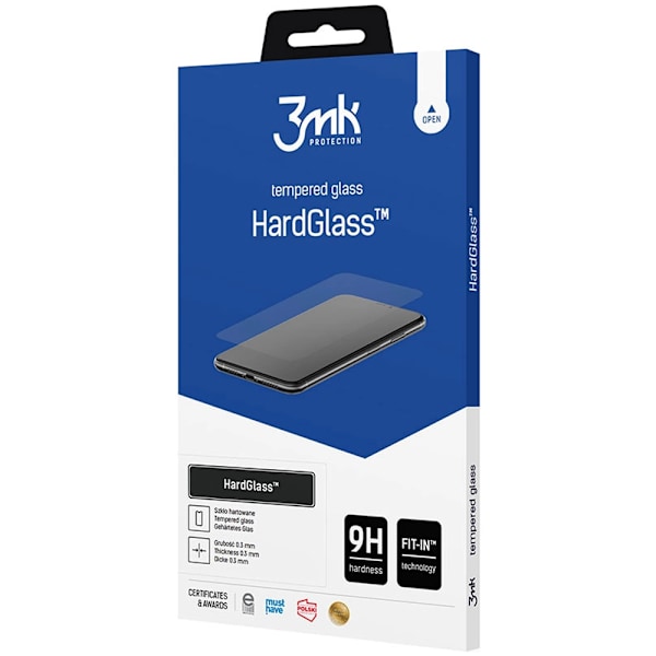 9H 3MK HARDGLASS GLAS TIL IPHONE 5
