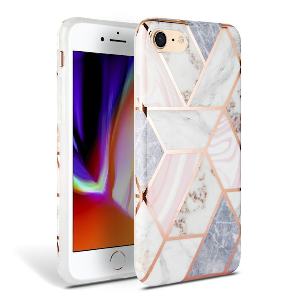 TECH-PROTECT MARBRE IPHONE 7/8 / SE 2020 / 2022 ROSA