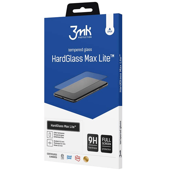 APPLE IPHONE 13 PRO MAX SORT - 3MK HARDGLASS MAX LITE