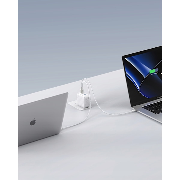 INNOSTYLE SUPER CUBE POWERFUL FAST CHARGER GAN TRAVEL EU US UK AU 4X USB USB-C 100W WHITE