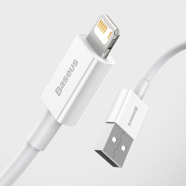 Baseus Superior kabel USB - Lightning 2,4A 2 m hvit (CALYS-C02)