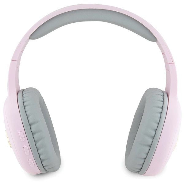 Hello Kitty Metal Logo Bluetooth on-ear hodetelefoner - rosa