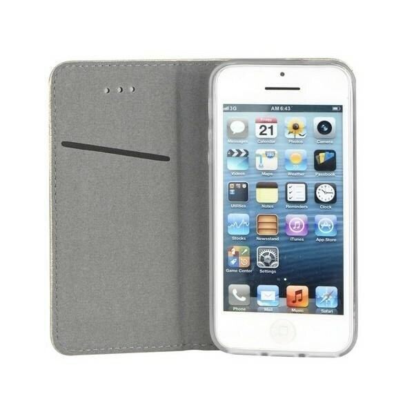 Smart Magnet bokfodral Honor Magic5 Pro guld/guld