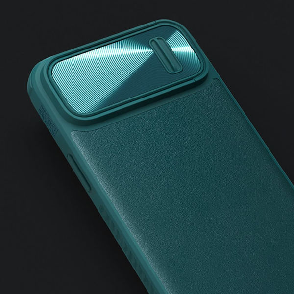 NILLKIN CASE CAMERA COVER TIL IPHONE 14+ SORT