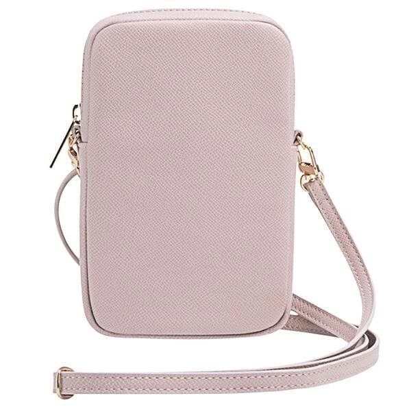 Guess Zip Triangle 4G-veske - rosa
