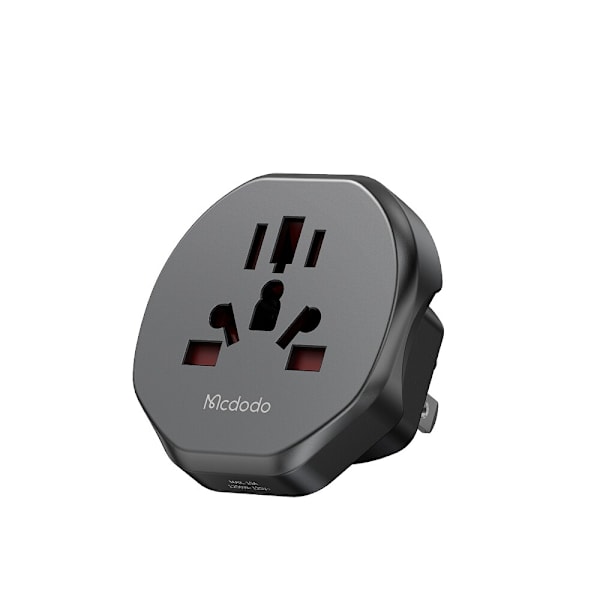 MCDODO UNIVERSAL READAPTER USA TIL EU USA UK AU CN ADAPTER 2500W