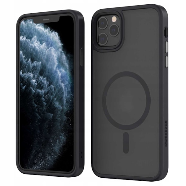 Spacecase Hybrid Case För Iphone 11 Pro Black För Magsafe